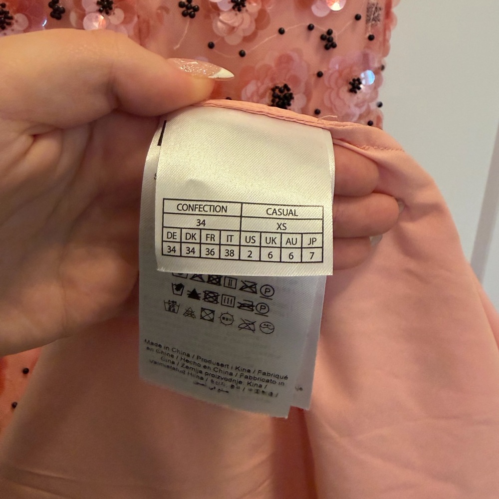 Pink Sequin Maxi Dress - Picture 6 of 6